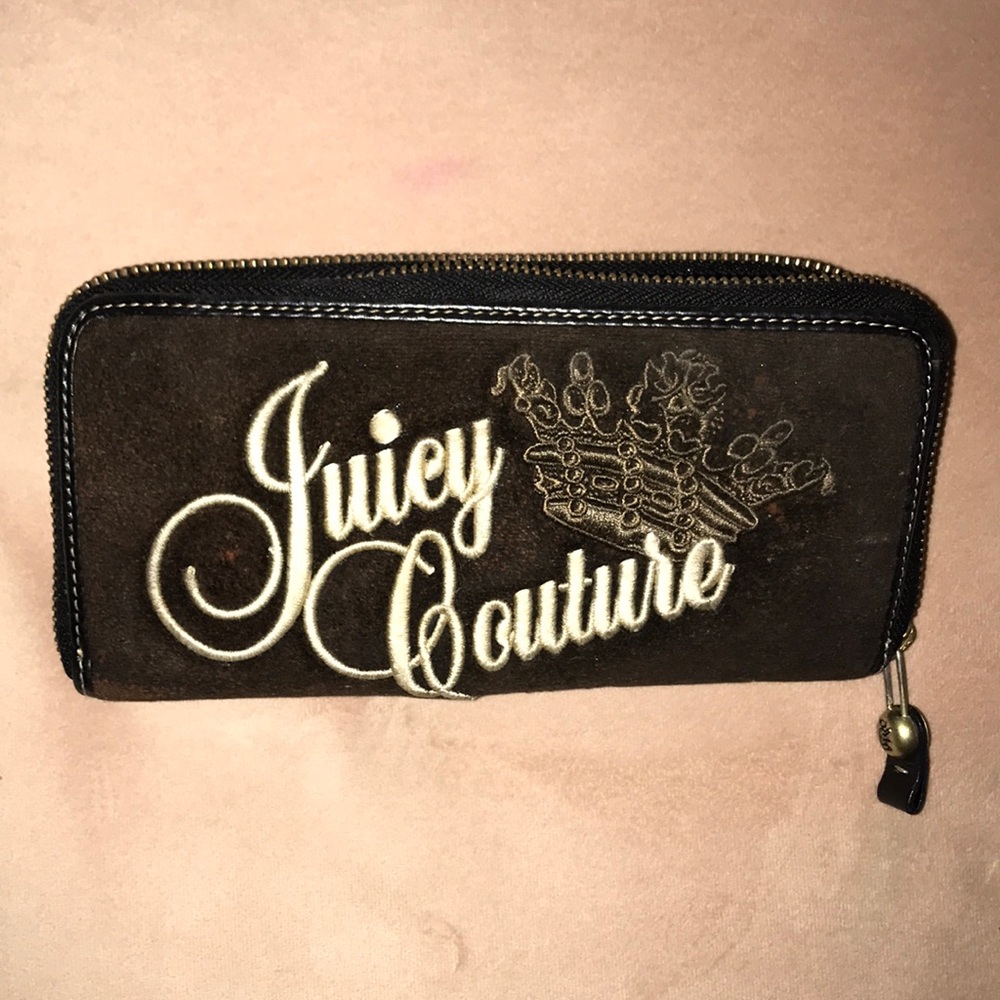 Juicy Couture velvet wallet